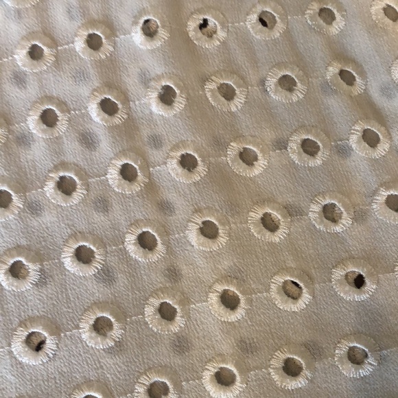 Lavender Brown Eyelet Top - Picture 4 of 7
